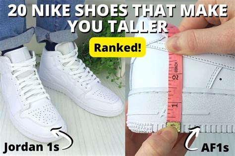 what makes Nike shoes taller